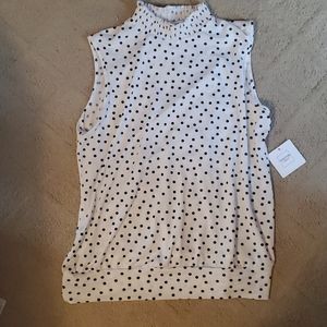 Polka dot tank